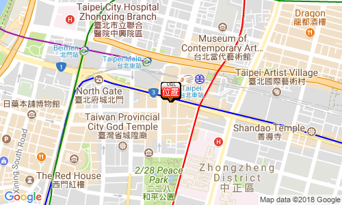 20F-26, NO. 50, Sec. 1, Chung Hsiao W. Road, Taipei 100, Taiwan
